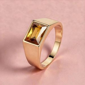 Anello da Uomo in Acciaio al Titanio con Occhio di Tigre, Personalizzato, Impermeabile ed Elegante - Product Image 2