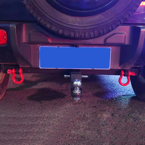 <span class=keywords><strong>Enganche</strong></span> de <span class=keywords><strong>remolque</strong></span> trasero TELLIKA con anillos en D Barra de <span class=keywords><strong>remolque</strong></span> Accesorios todoterreno para <span class=keywords><strong>Suzuki</strong></span> <span class=keywords><strong>Jimny</strong></span> 1998-2018 JB23 JB33 JB43 Hecho de acero - Product Image 2