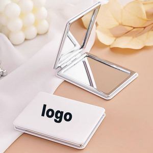 High Quality Portable Folding Ordinary Model Monochrome Light <b>Square</b> Mini <b>Mirror</b> for Travel - Product Image 2