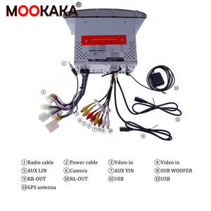 Para Toyota Avensis <span class=keywords><strong>T25</strong></span> 2003 - 2008 Android <span class=keywords><strong>Car</strong></span> Radio estéreo DVD reproductor Multimedia 2 Din Autoradio GPS Navi PX6 Unidad de pantalla táctil - Product Image 5