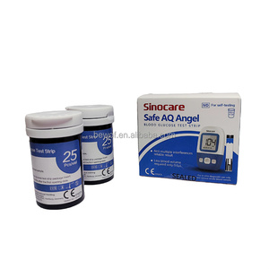 Bandelettes de <span class=keywords><strong>test</strong></span> de glycémie Sinocare Safe AQ Angel - Product Image 6