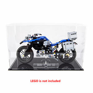 Vitrine acrylique transparente de protection UV personnalisée pour <span class=keywords><strong>LEGO</strong></span> BMW R 1200 GS Adventure 42063 - Product Image 1
