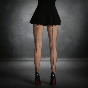 2024 Wholesale Popular Stockings Latin Professional <strong>Women</strong> 10 Diamonds Soft Fishnet <strong>Tights</strong> for Adult - Product Image 1