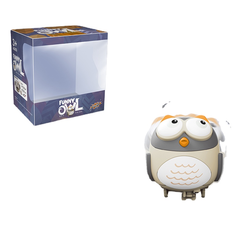 Электрическая качели мультяшная сова мультфильм Мини swingcute пластиковая насекомое электрическая ходячая игрушка животное