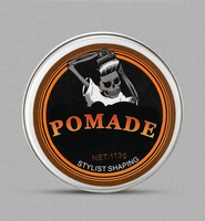 Pommade Coiffante Homme OEM Marque Privée Cire Coiffante à Base d'Eau Fini Mat Naturel Coiffage Libre