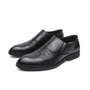 <span class=keywords><strong>Mocasines</strong></span> de Vestir Formales para Hombre, Talla Grande 38-46, Diseño de Cocodrilo, Punta Puntiaguda, para Uso Diario y de Negocios - Product Image 2