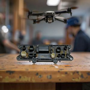 โมดูลบอร์ดจ่ายสายเคเบิลสำหรับโดรนระดับมืออาชีพ T40 วัสดุพลาสติกประสิทธิภาพเสถียรสำหรับการทำงานที่สม่ำเสมอ แบรนด์ OEM - Product Image 4