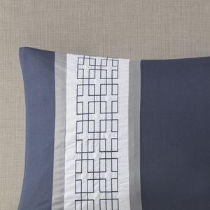 8-Piece Embroidered <b>Comforter</b> <b>Set</b> Premium Bedding for a Luxurious Sleep Experience - Product Image 4