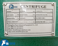 Centrifugeuse en acier inoxydable, sèche-extracteur de jus de prème