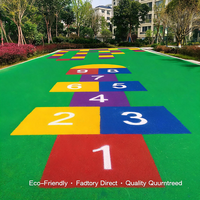 Fournisseur fiable Runsure, tapis en caoutchouc anti-vibrations, mousse solide et résistante, projets urbains