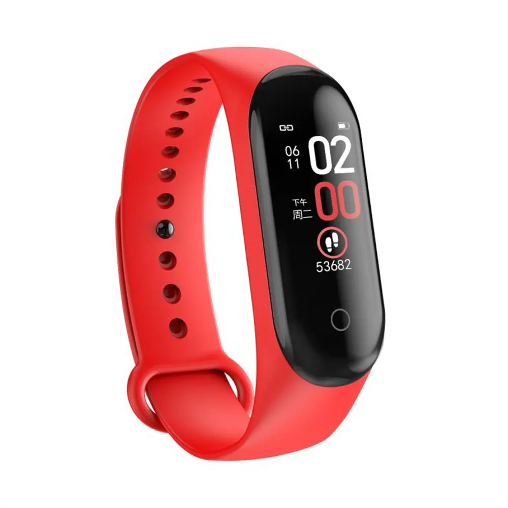 MX96 Wristband Sport Fitness Pedometer Color Screen Smart Bracelet Blood Pressure Walk Step Counter Smart Band Watch For Android