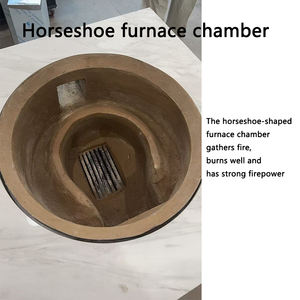 Stufa in Ceramica a Legna Mobile su Quattro Ruote di Grande Successo Impermeabile per Tutte le Stagioni Multifunzione per Campeggio ed Escursionismo KEEP KAMP JT001 - Product Image 3