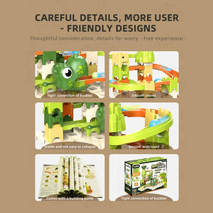 ของเล่นเสริมพัฒนาการเด็กเล็ก ชุดตัวต่อดinosaur วิ่งได้ ชุดตัวต่อรางลูกบอล ของเล่นเสริมพัฒนาการสำหรับเด็ก - Product Image 6