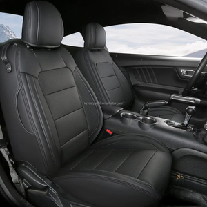 Fundas de Asiento de Coche de PU Azul, Impermeables y Transpirables, Juego Completo de 5 Plazas, Personalizadas, Venta al Por Mayor de Fábrica 2025 - Product Image 5