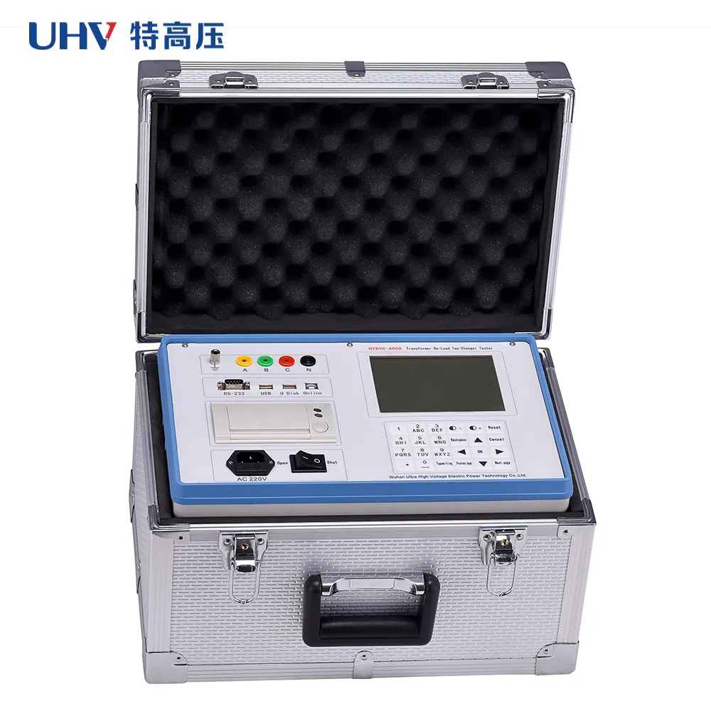 UHV-4000 Автоматическая испытательная машина OLTC портативный интеллектуальный трансформатор на нагрузке