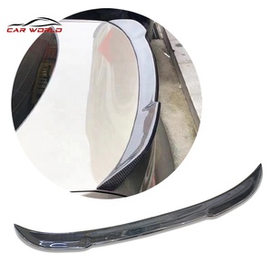 For 3 Series E90 320i 325i 2005-2011 Carbon Fiber Spoiler Fixed Tail Wing Back Trunk Bumper Tow <b>Hook</b> Auto Parts for 4-Door - Product Image 4