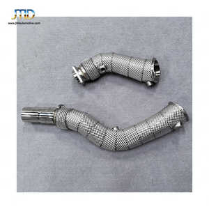 JTLD Factory Stocking 304 tubo recto <span class=keywords><strong>de</strong></span> escape <span class=keywords><strong>de</strong></span> acero inoxidable sin Heatshiled para <span class=keywords><strong>BMW</strong></span> G80 M3 G82 <span class=keywords><strong>M4</strong></span> - Product Image 4