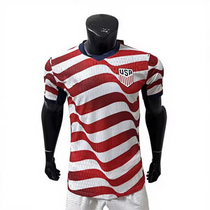 ชุดฟุตบอลขายส่งรุ่นผู้เล่น 2526 เสื้อทีมชาติสหรัฐอเมริกา ชุดเหย้า ชุดเยือน ชุดที่สาม  รับสั่งทำไซส์ S-4XL - Product Image 3