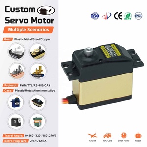 DHV090 Servo Digitale con Ingranaggi in Metallo da 10,8 kg, Motore Coreless ad Alta Velocità 0,06s, Servo RC per Modelli di Auto da Corsa <span class=keywords><strong>Baja</strong></span> 1/5 - Product Image 1