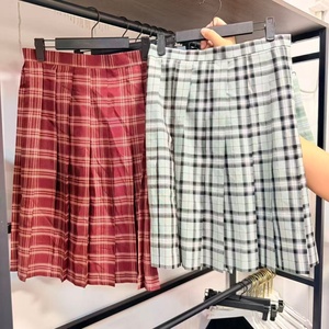 Wholesale Second-hand Female Student Plaid Pleated Skirt Uniform <strong>Dress</strong> Ukay Ukay Second-hand Clothing Store Secondhand Clothing - Product Image 2