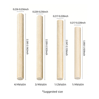 KYLIESMAN Poste de sonido para violín 4/4 de tamaño completo, accesorio de poste de sonido para violín de material europeo de primera calidad, requiere fijación por parte del comprador