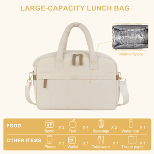 Kids-Bag-With-Lunch-Box-And-Water-Bottle Lunch Bag Mini Tote Teenage School Lunch Babgs Sac isotherme avec porte-gobelet - Product Image 4