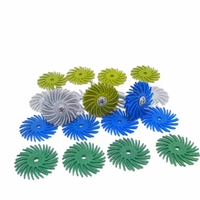 Offres Spéciales pour bijoux en métal outils de polissage disque à poils Mini brosse à roue de polissage 1 pouce disque à poils radiaux