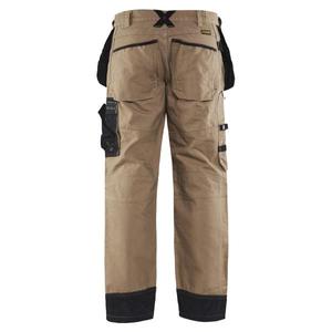 BLAKLADER - 150013202899D124 Pantalones Craftsman X1500 caqui/negro-EAN 7330509293898 PANTALONES DE TRABAJO DE CARGA - Product Image 3