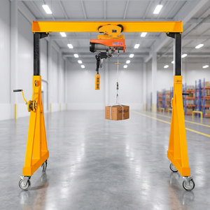 Grue portique mobile de 5 tonnes et 10 tonnes pour la manutention des matériaux en atelier - Product Image 1