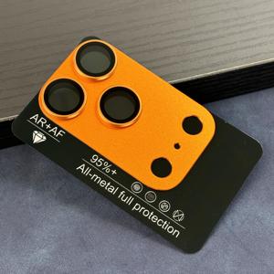 Gehard glazen scherm beschermer voor iPhone 17 Air Pro Max, volledig gelijmd metalen lens voor iPhone 17, schokbestendige mobiele camera lens cover - Product Image 3