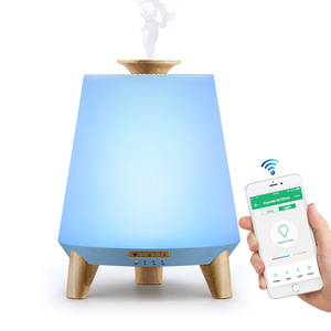 Smart Air Humidifier 200ml Wifi Remote Control Ultrasonic <b>Diffuser</b> Essential <b>Oil</b> Aromatherapy Machine Home Use - Product Image 1