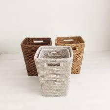 Rattan Waste <b>Basket</b> Trash Can OEM Rattan Storage <b>Basket</b> Woven Wicker <b>Picnic</b> <b>Basket</b> Variety of Size From Vietnam - Product Image 6
