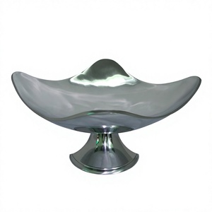 Großhandel Luxus-Metalltablett Aluminium Obstschale/Nusschale/Salatenschüssel - Product Image 1