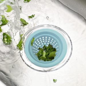 Filtro de Desagüe Universal de Acero Inoxidable y Silicona para <span class=keywords><strong>Fregadero</strong></span>, 11.2cm, Anti-Obstrucciones, Anti-Olores, Recolector de Cabello para Cocina y Baño - Product Image 5