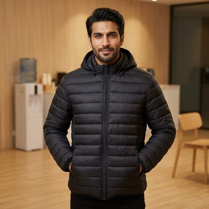 Nouveau stock Veste matelassée pour homme Veste d'hiver en duvet - Product Image 1