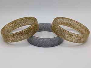 Premium Designer Resin <b>Bangles</b> For Women With Handmade Patterns Lightweight Durable And Stylish - Product Image 5