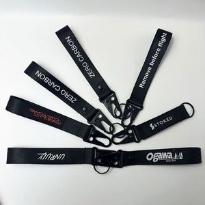 Porte-clés personnalisés en tissu brodé sur mesure pour avion et aviation - Product Image 6