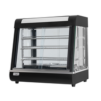 Vitrine de chauffe-plats en verre Commercial 3 couches/chauffe-plats électriques extensibles