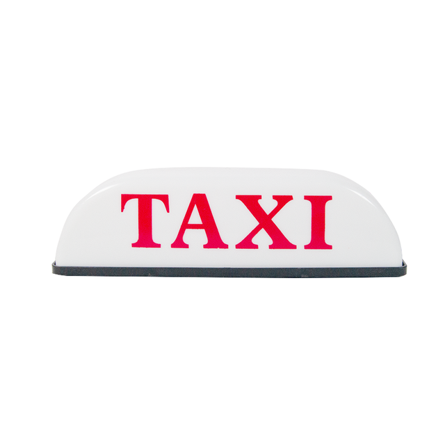 12V Waterproof ABS LED Taxi Roof Cab Sign Universal Interior Magnetic Taxi Top Light Box