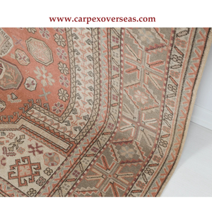 Beau tapis Oushak antimicrobien confortable de taille personnalisée en laine nouée à la main pour la maison salon tapis et ensembles antidérapants - Product Image 2