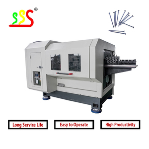 Hochgeschwindigkeits-Nagelherstellungsmaschine für 130mm Stahlnägel Automatisch 500-650 Stück/min 2 Jahre Garantie - Product Image 1