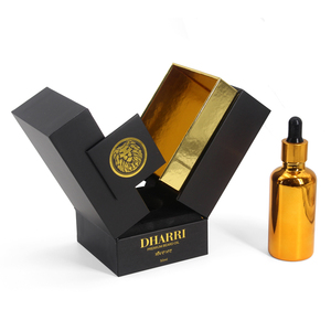 Tùy Chỉnh Logo In Ấn Cứng Nhắc Giấy Oud Tinh Dầu Attar Đen 100Ml Chai Parfum Nước Hoa Attar Hộp Quà Tặng Bao Bì - Product Image 3