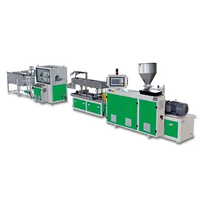 Widely Used Co-Extruder Screw Pvc Panel Continuous Trimmer Line Extrusion Machine