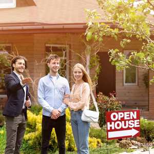 Letrero Tipo A <span class=keywords><strong>para</strong></span> Open House, Soporte de Aluminio con Estilo de Bandera y Impresión Digital <span class=keywords><strong>para</strong></span> Agentes Inmobiliarios - Product Image 3