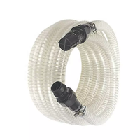 Tuyau d'irrigation flexible à aspiration d'eau, tuyau d'arrosage en PVC renforcé de fil d'acier, 1 pouce, tuyau de jardin Rongyi SJBW -10~60