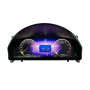NaviHua Écran numérique de tableau de bord 12,3 pouces pour Mercedes Benz GLK 2008-2015 – Compteur de vitesse LCD et mise à niveau du cockpit virtuel - Product Image 1