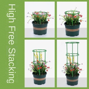 Oryx ที่ยึดพลาสติกสำหรับใช้ในบ้านในร่ม, ที่หนีบผมทรงก้ามปูอเนกประสงค์กระถางต้นไม้รองรับอุปกรณ์ชั้นวางของใบบัว - Product Image 5