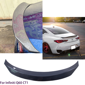 Alerón Trasero de Fibra de Carbono Estilo CT1 para Q60 Q60S Coupé, 2013-2023 - Product Image 2
