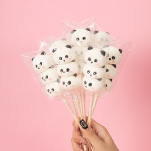 Oem ODM nhà sản xuất tùy chỉnh Kẹo mềm chamallow Fluffy <span class=keywords><strong>Marshmallow</strong></span> kẹo Lollipop - Product Image 4