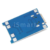 I-SMART Módulo Cargador de Batería de Litio Li-ion 18650 TP4056 5V 1A USB Tipo C con Protección y Funciones Duales